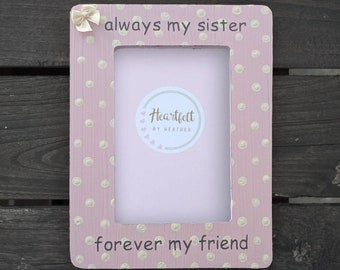 Sister Picture Frame  Etsy