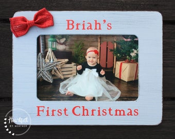 QUICK SHIP Photo Frame Baby Child Personalized Boys Girls BFF Stars Vintage Carnival Aqua Blue Colorful Gift Idea Circus Name Plaque
