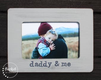 Personalized Dad Picture Frame - Father's Day Gift, Daddy & Me