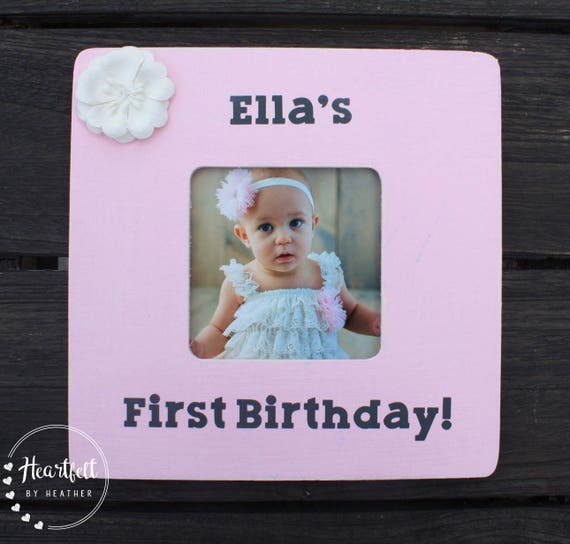 first birthday frames girl