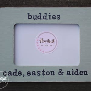 Baby Boy Picture Frame New Baby Gift Buddies Frame Best Friend Frame Baby Shower Gift for Boy Baby Boy Frame Personalized Picture Frames