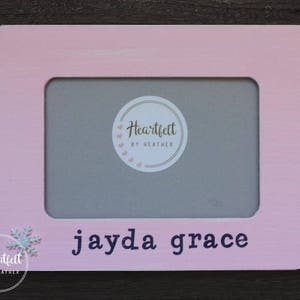 Baby Picture Frame Baby First Birthday Personalized Picture Frame First Birthday Gift Baby Girl Frame Custom Photo Frame Snowflake Baby Gift