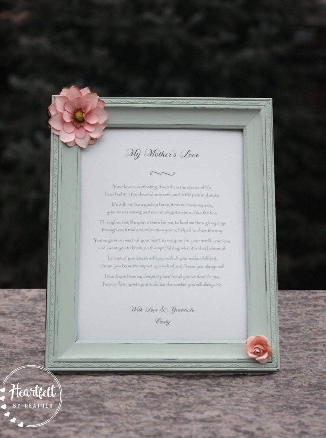 Poem for Mom Unique Gift for Mother of the Bride Groom - Etsy