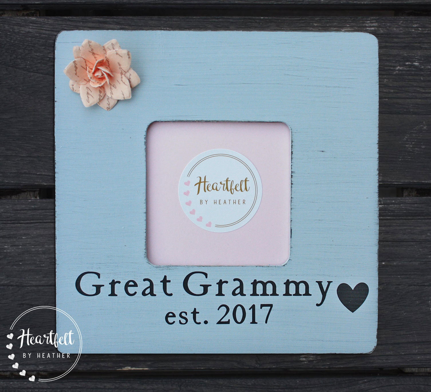 Custom Great Grammy Frame Great Grandma Picture Frame Etsy