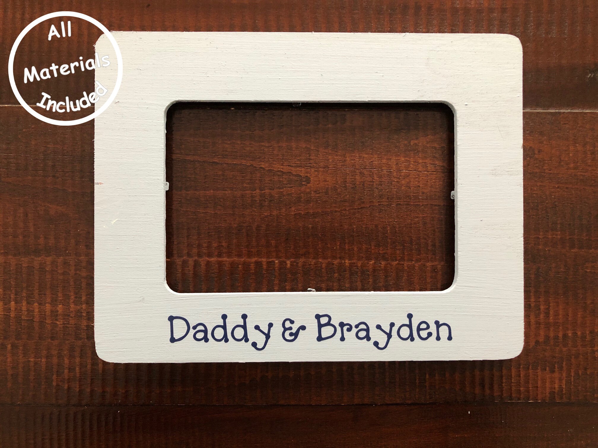 DIY Craft for Mom Doityourself Picture Frame Kit Gift Etsy