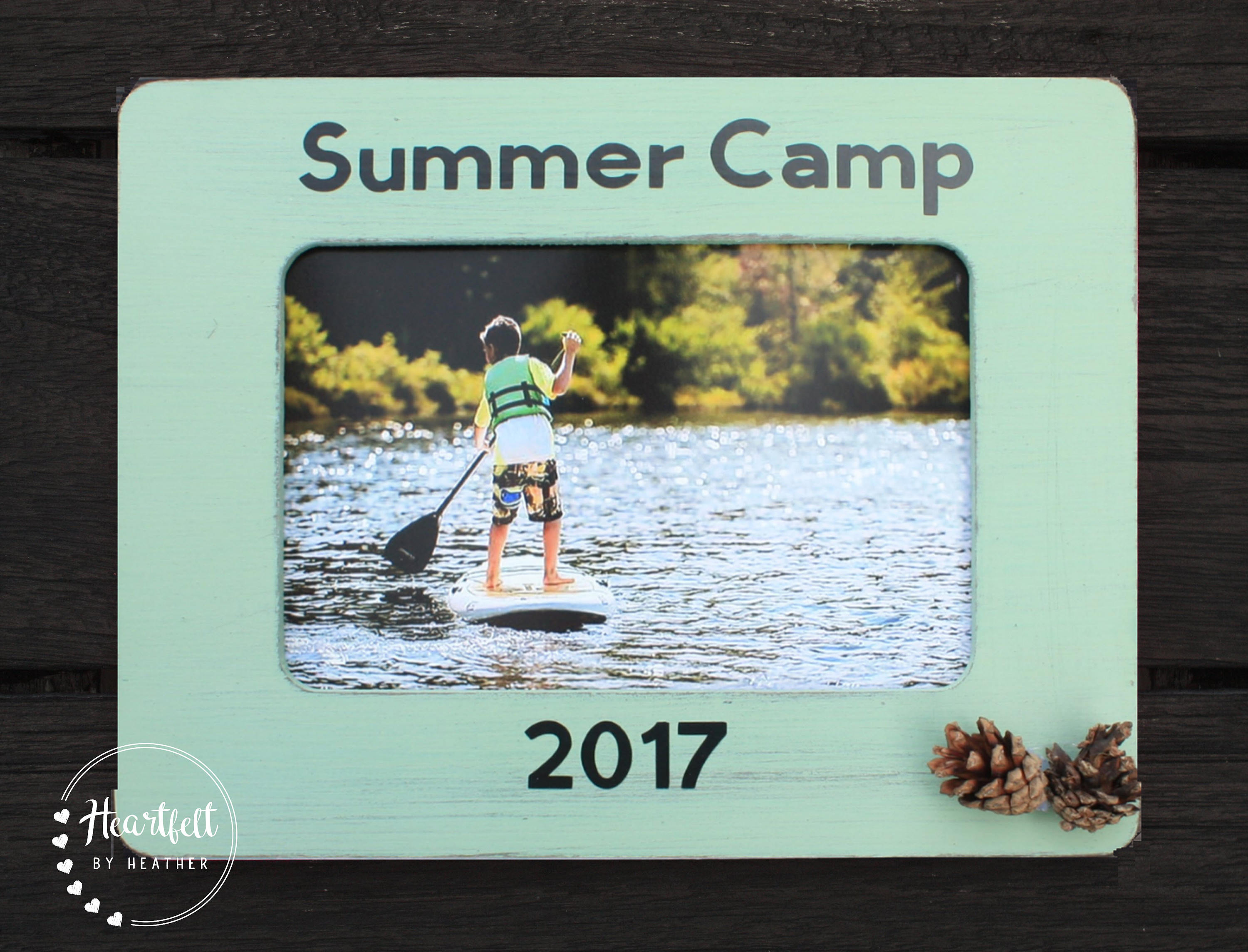 Summer Camp Frame Camp Memories Camping Picture Frame Rustic Etsy