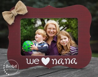 Cornice Portafoto Rotante Con Scritta "You Have Loved Me Since I Was": Idea Regalo Per Mamma E Nonna, Per Foto 10x15 Cm, Legno Vintage