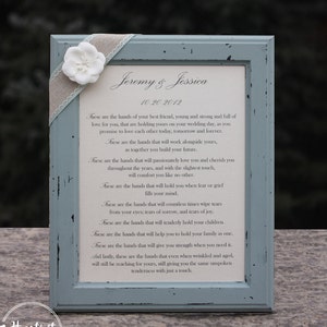 Bruiloft Zegen Gedicht - Gepersonaliseerde huwelijkscadeau voor bruid, bruidegom van moeder - Huwelijk Zegen Gedicht