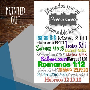 Precursores, amados por su incasable labor, NWT, jw spanish, jw cards, jw pioneers, jw gifts, jw espanol, Testigos de Jehova