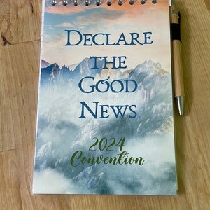 2024 Declare the Good News Convention, Jw Notebooks, Jw Gift, Best Life ...