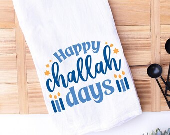 Funny Hanukkah Kitchen Towel, Jewish Holiday Gift, Housewarming, Hostess Gift, Hand and Dish Towel - Select from Several Designs