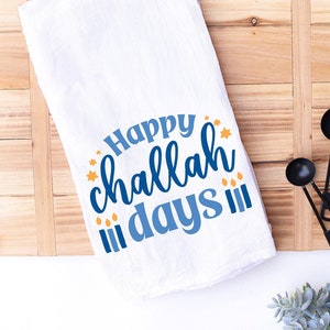 Funny Hanukkah Kitchen Towel, Jewish Holiday Gift, Housewarming, Hostess Gift, Hand and Dish Towel - Select from Several Designs