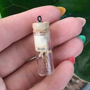 Vole Jaw Vial Pendant