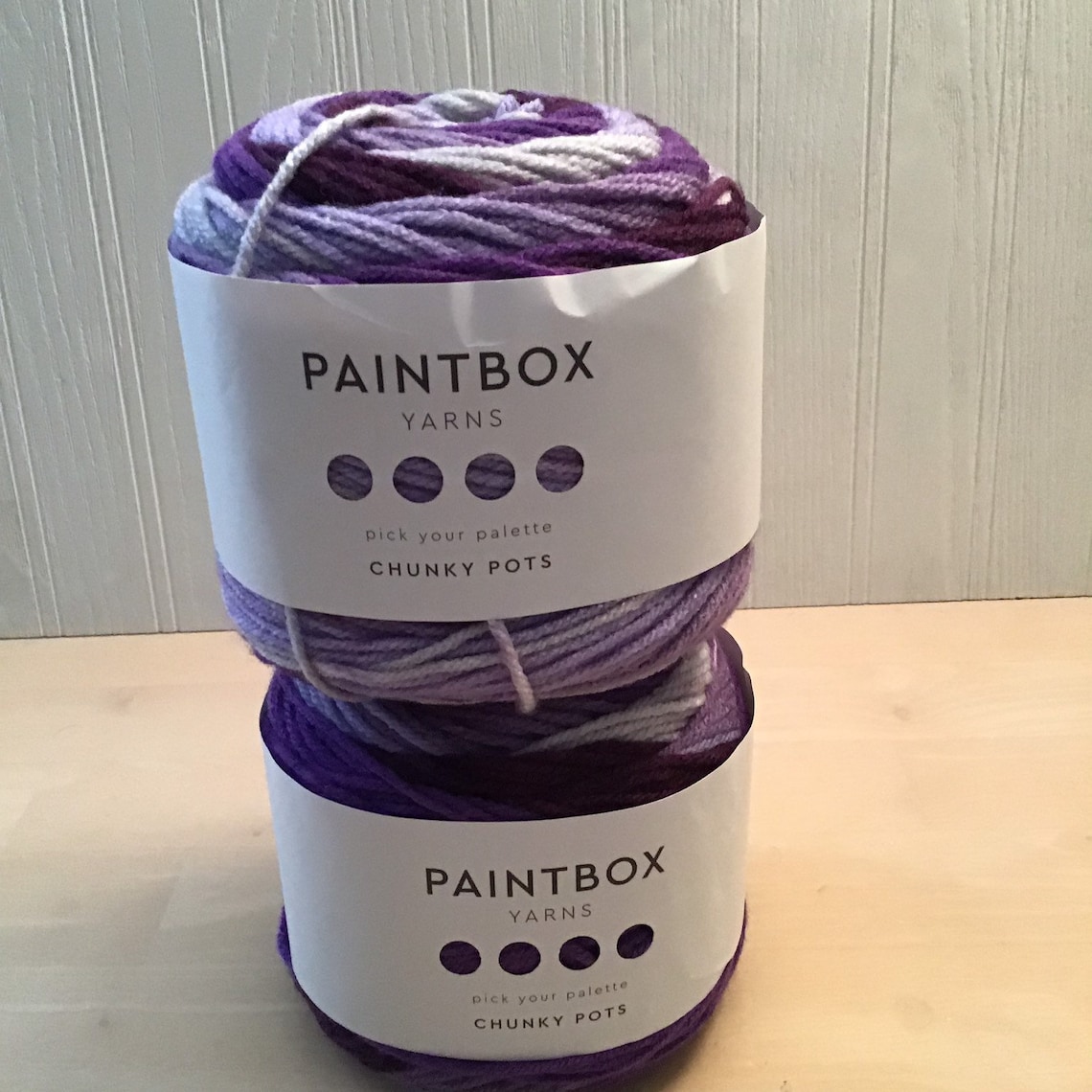 Paintbox Yarns Chunky Pots. Color Lavender Fields. 2 skeins Etsy