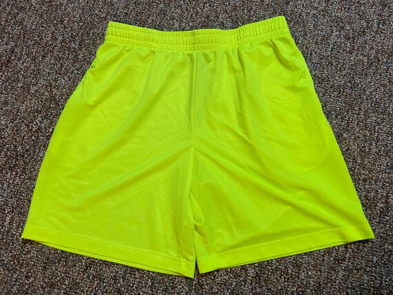 Neon Green Mens L/G 36-38 Shorts has 