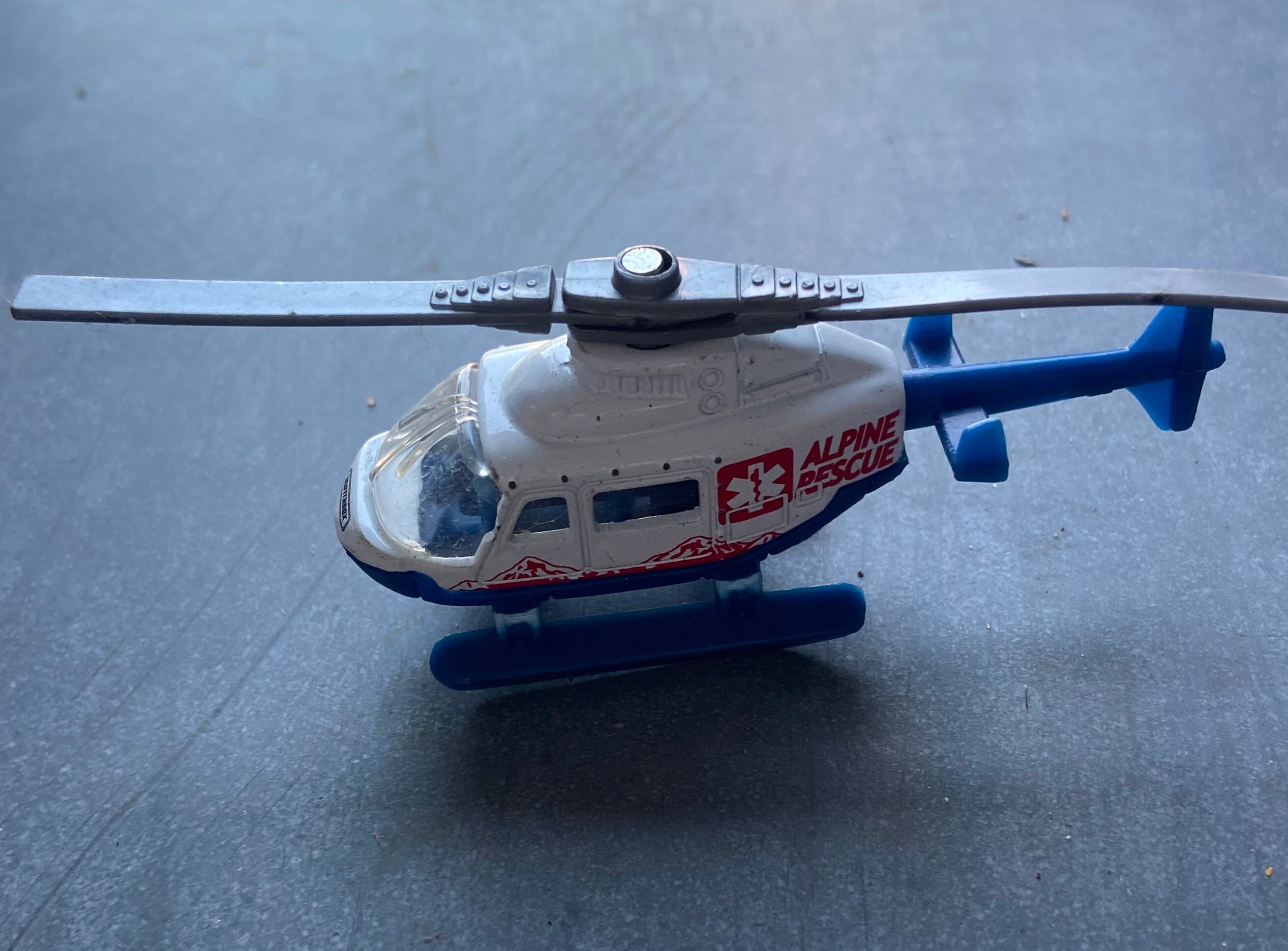 Vintage Matchbox Helicopter Etsy