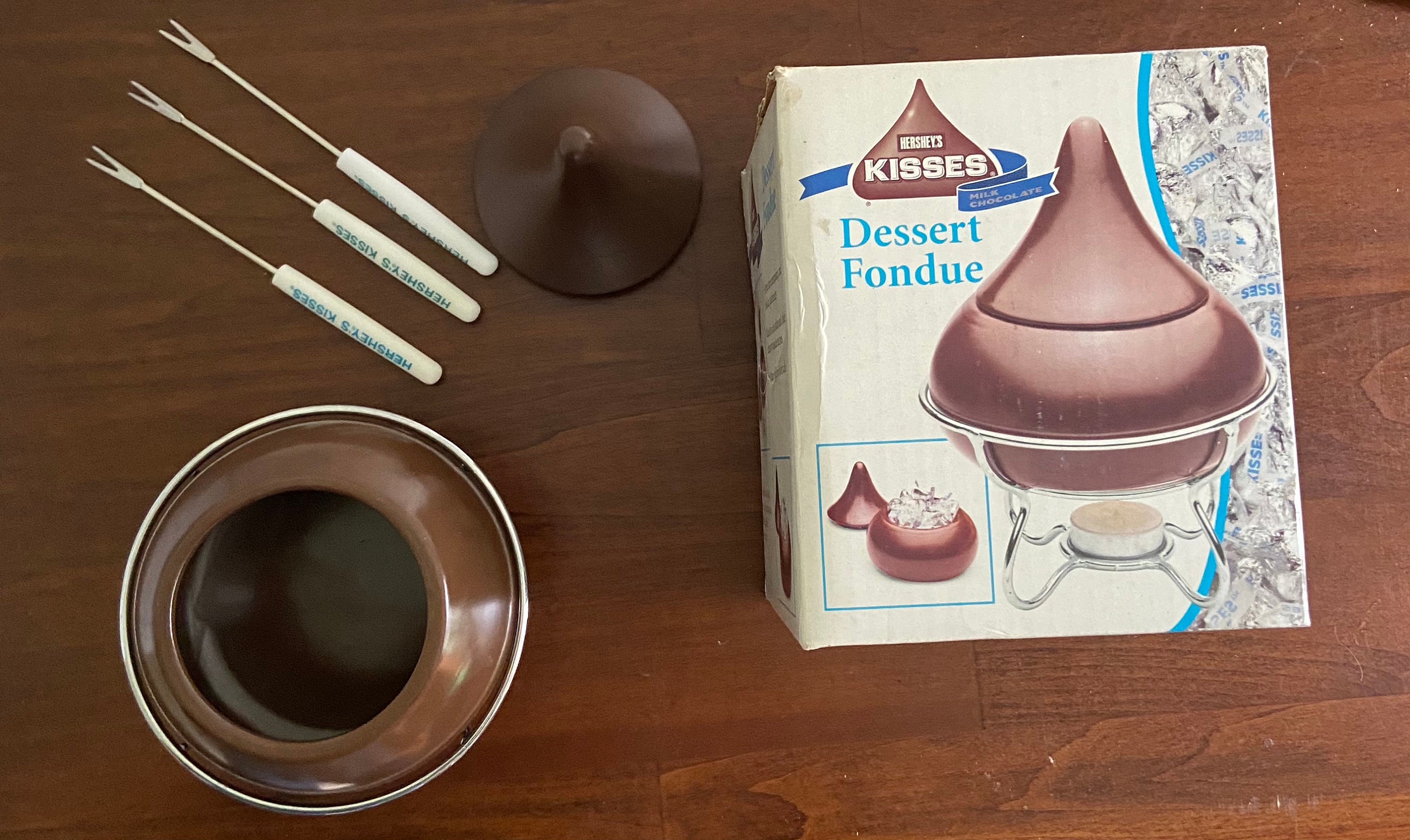 Hersheys Kiss Fondue Set w/Box Etsy