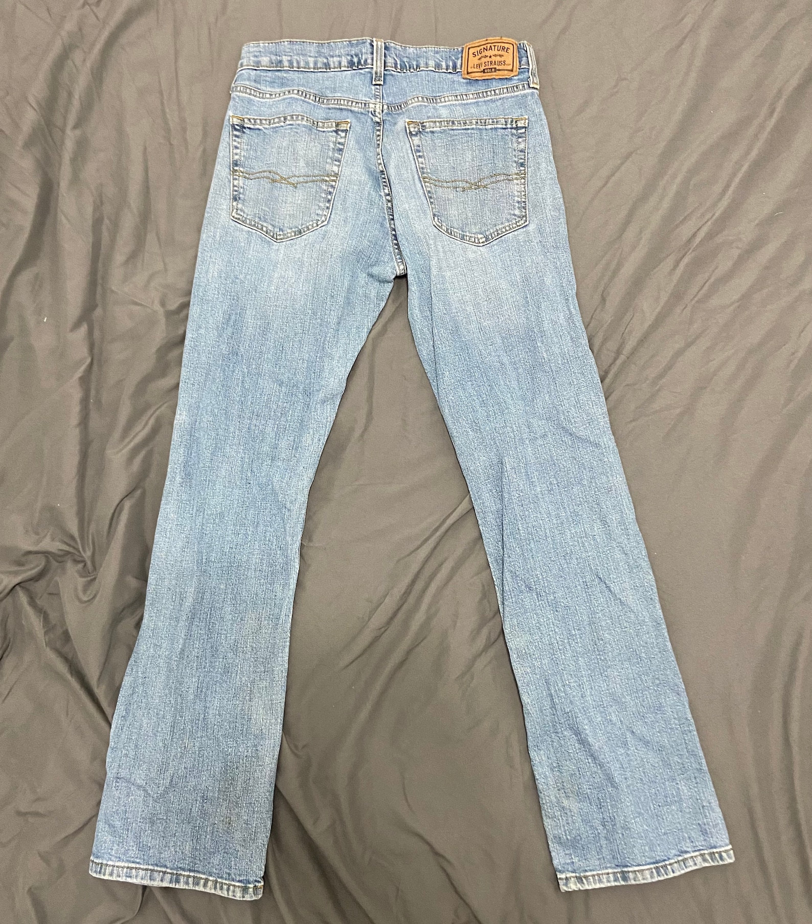 levis signature pull on bootcut jeans
