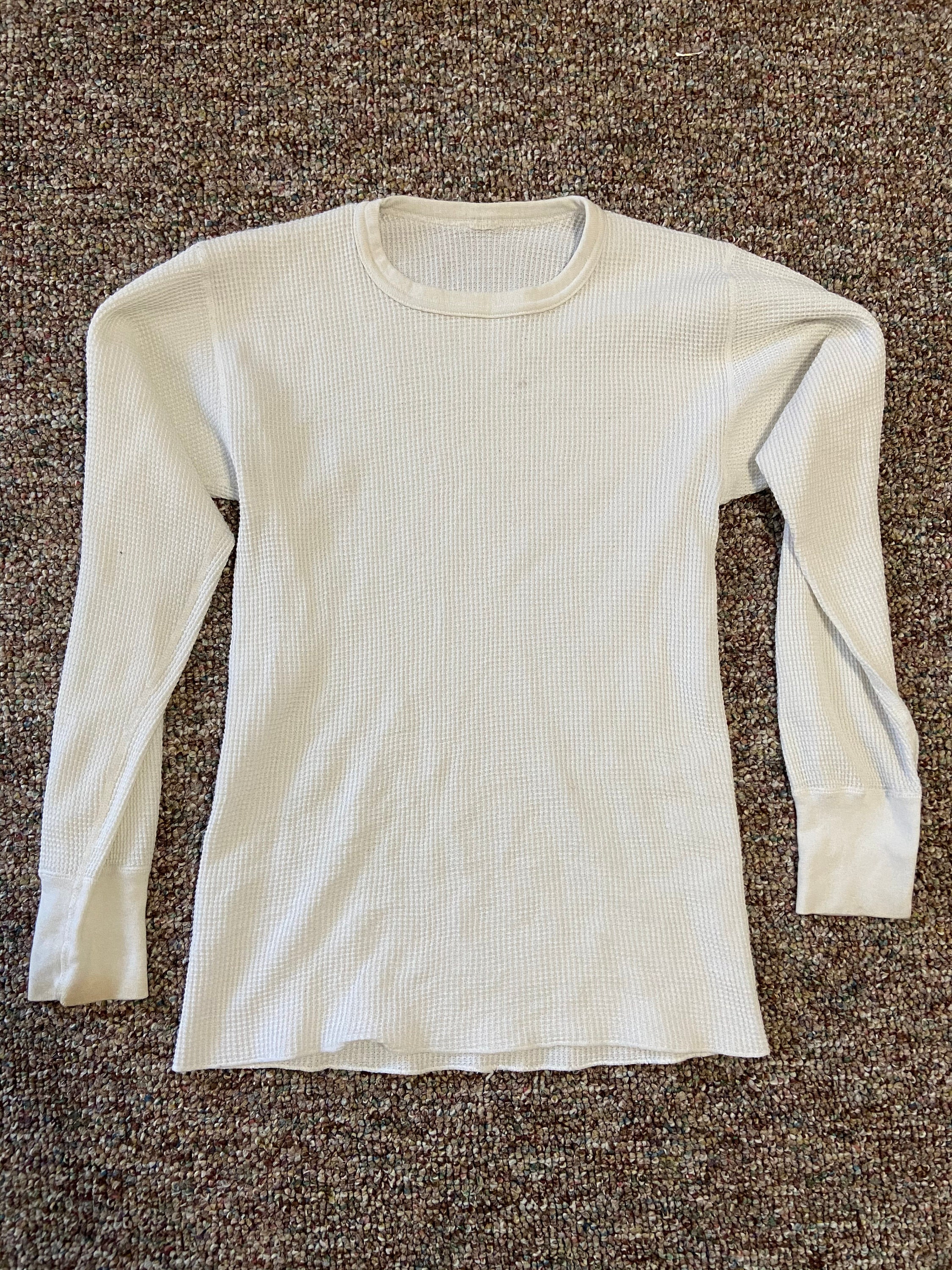 white Hanes Long Underwear T-shirt - Etsy
