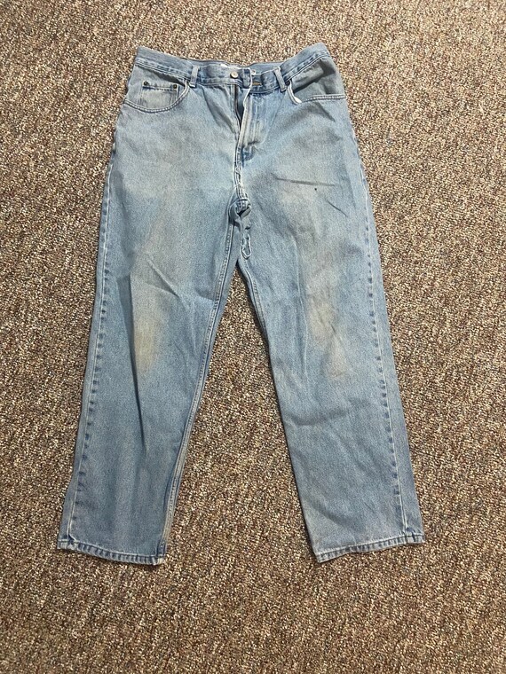 Mens Size 34 X 32 Old Navy Old Jeans has a Large Rip by the | Etsy Australia