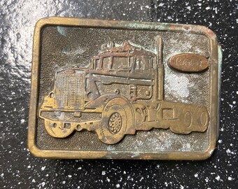 Peterbilt Belt Buckle - Etsy