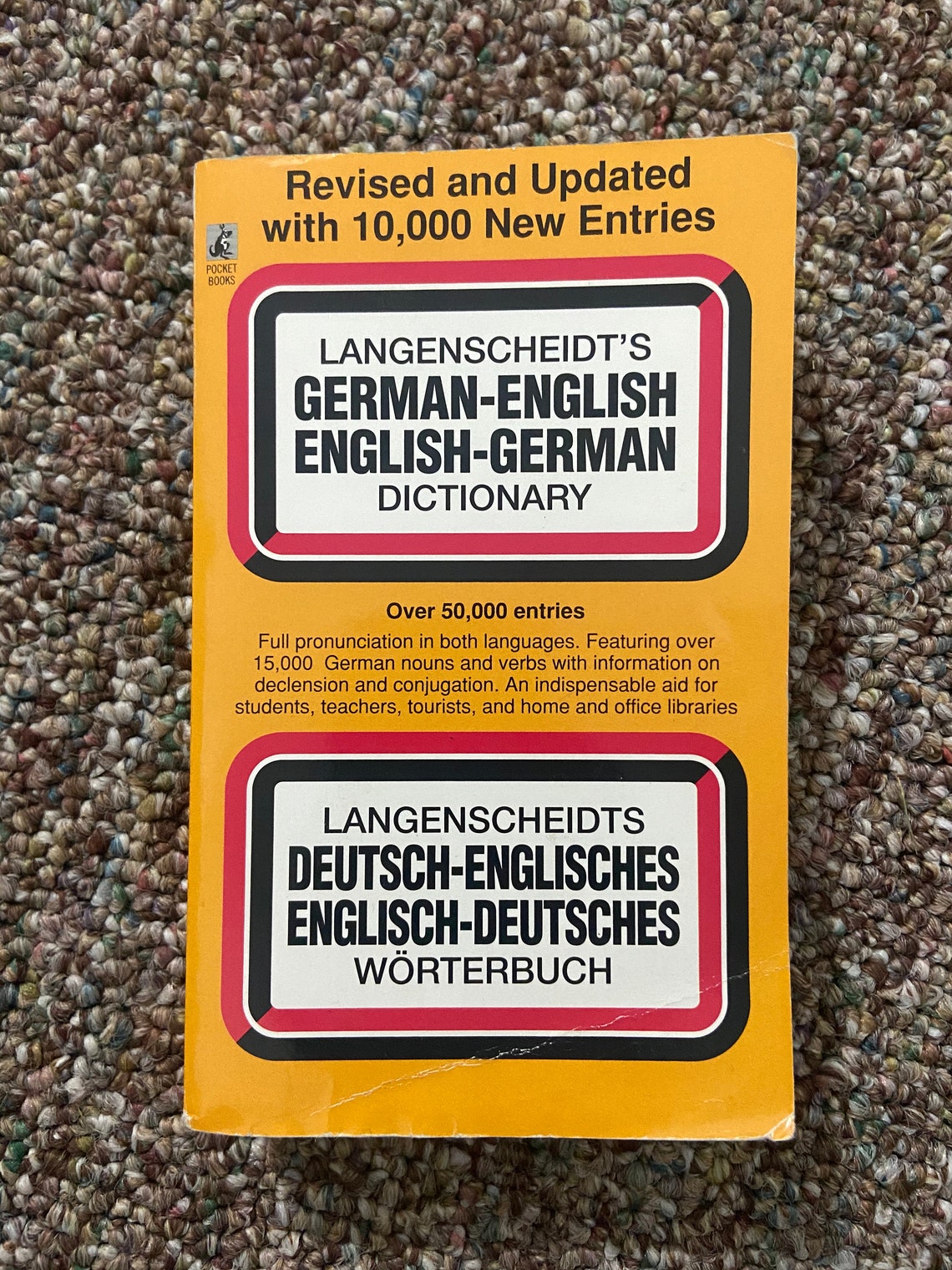Germanenglish Paperback Dictionary Etsy UK