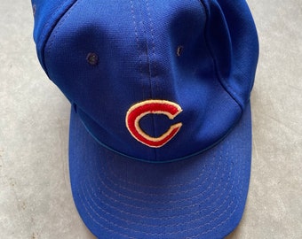 Vintage Cubs Baseball Hat Boys One Size 