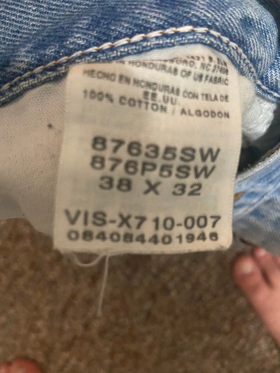 Mens Size 38 X 32 Grunge Jeans Regular 