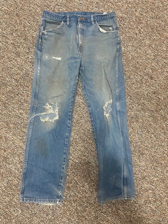 Mens Size 36 X 32 Grunge Jeans Regular 