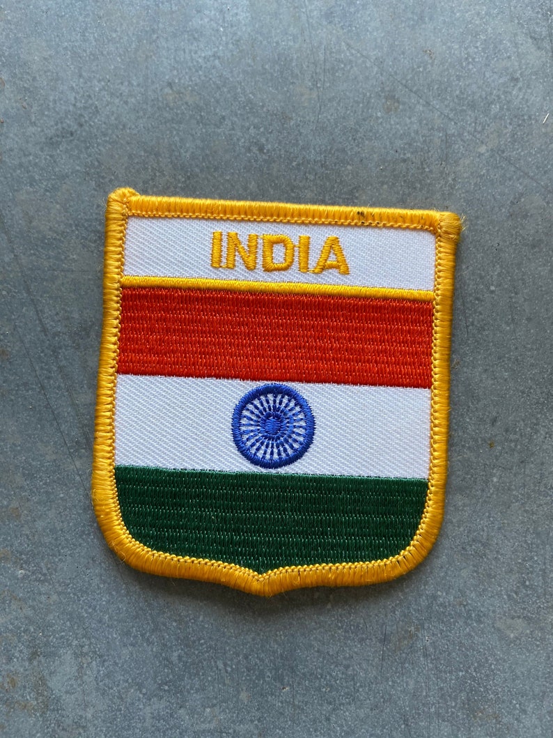 India National Flag Patch