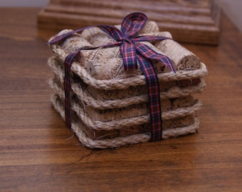 Wine Cork Coasters