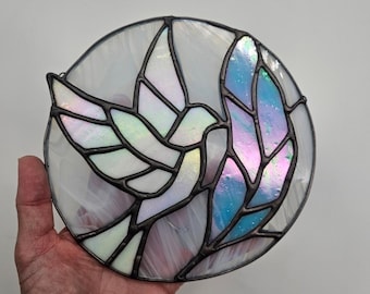 平和の鳩のステンドグラス模様 - Etsy 日本