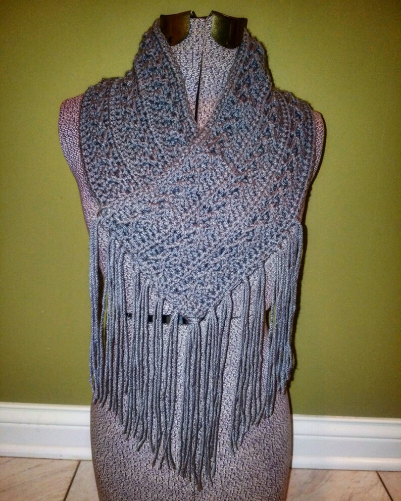one skein infinity scarf free crochet pattern