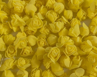 Yellow Artificial Roses/Fake Flowers/DIY