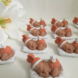10 x Baby Shower Favors/ Guest Favors/ Scented Stones Favors/