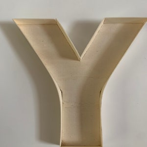 Fillable Wooden Letters/diy Crafts - Etsy