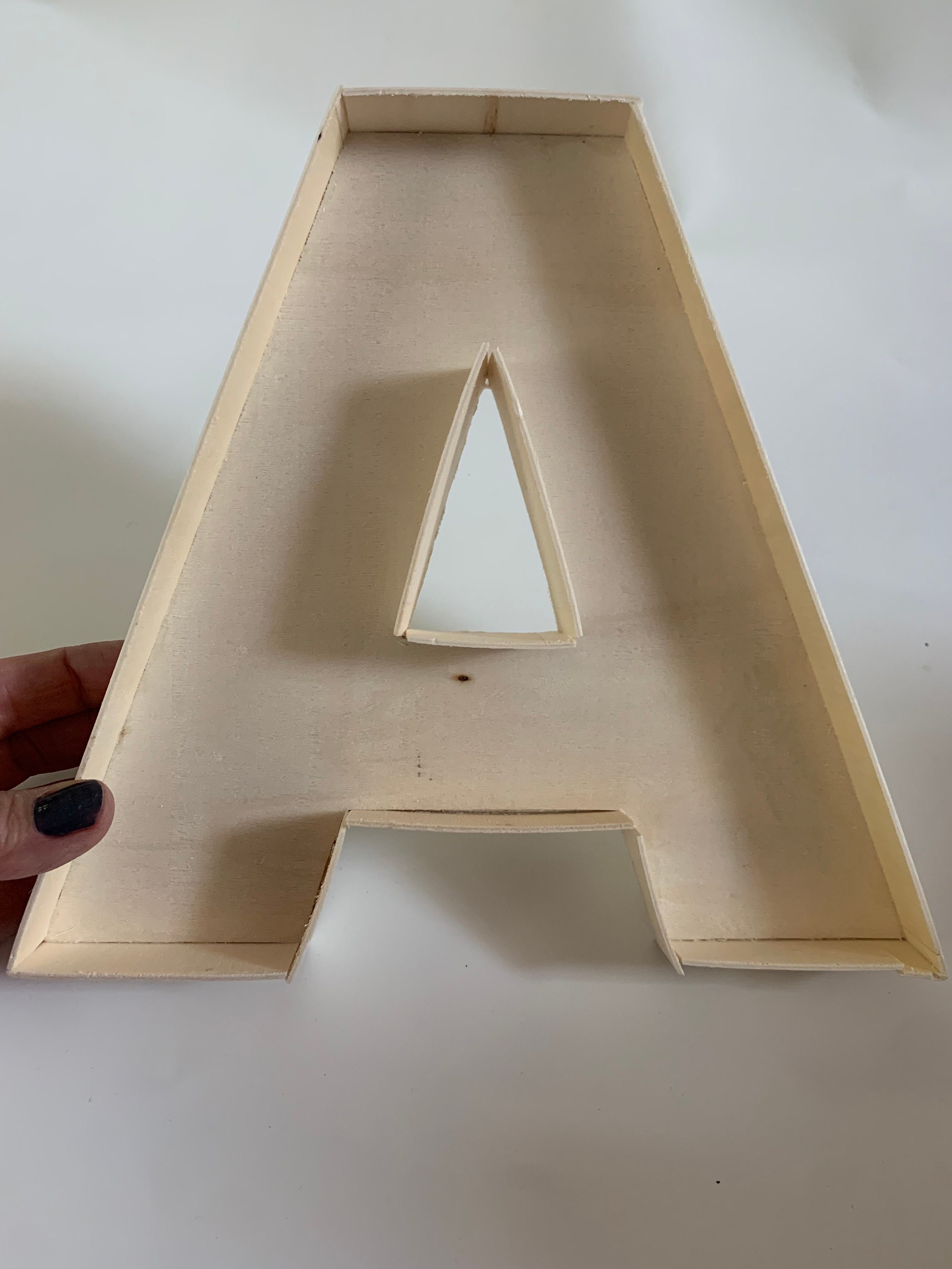 Cardboard Letters  Temporary Craft Letters