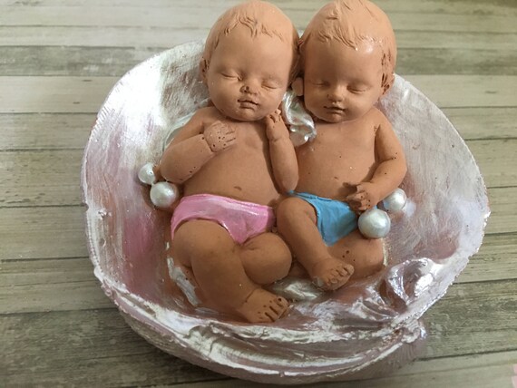 Twin Baby Shower Centerpiece Table Decor Twins Baby Shower Etsy