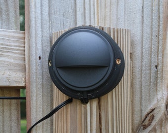 Fence Corner mounted landscaping light || Outdoor lights || Backyard Lights