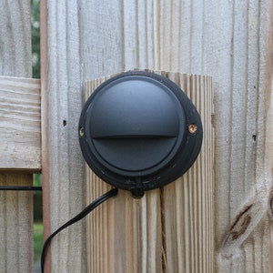 Fence Corner mounted landscaping light || Outdoor lights || Backyard Lights