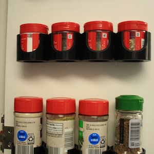 Spice rack || Space saver round || Minimalist cabinet door rack