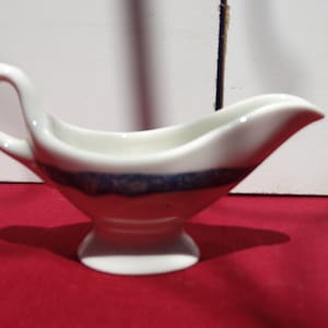 Vintage Scammell Trenton Pottery Gravy Sauce Boat circa 1950