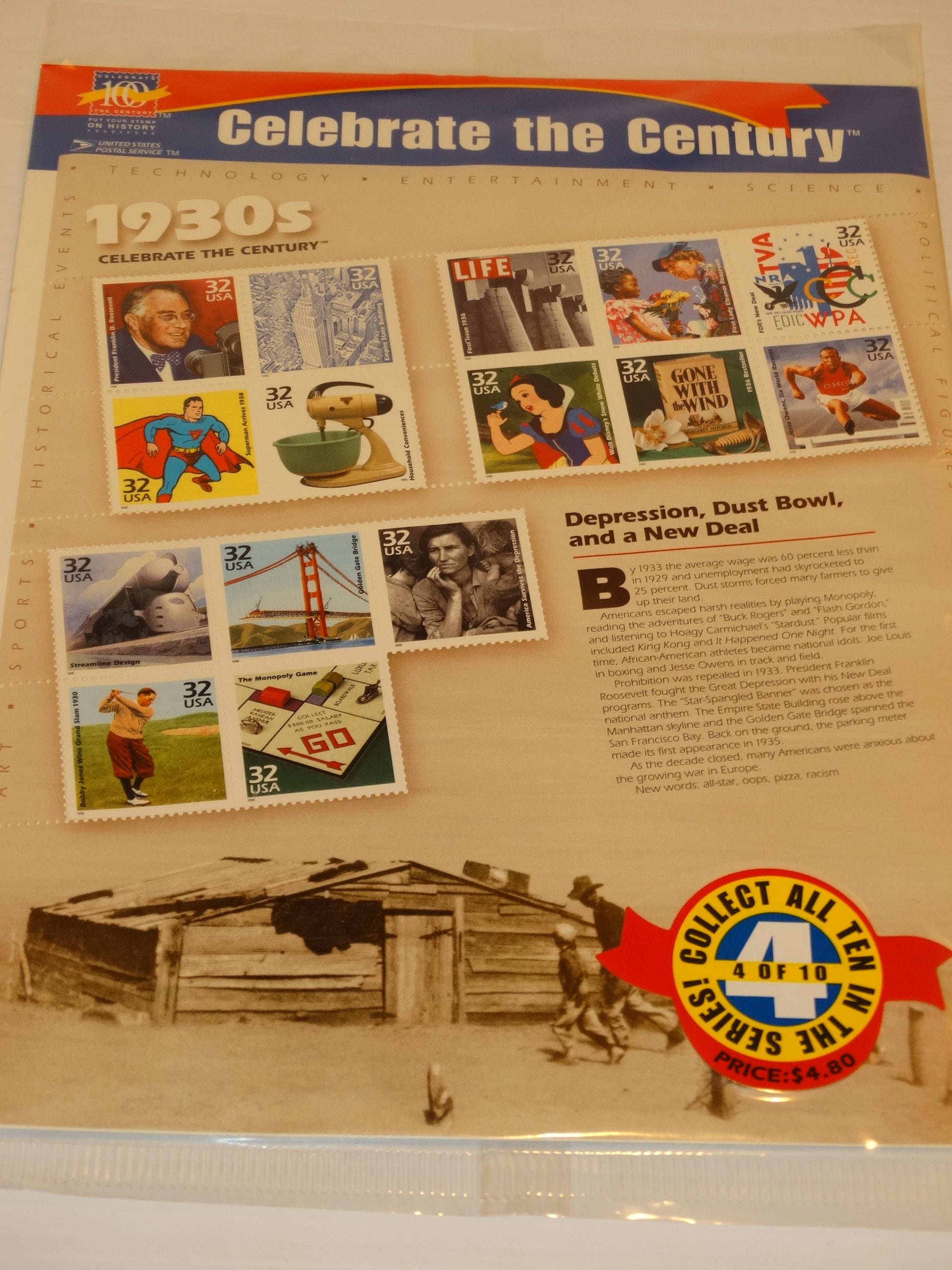 Celebrate the Century Stamps