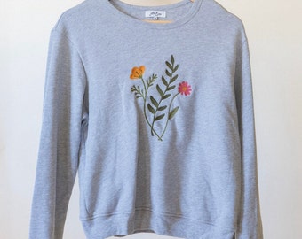 Posy Shrunken Sweatshirt