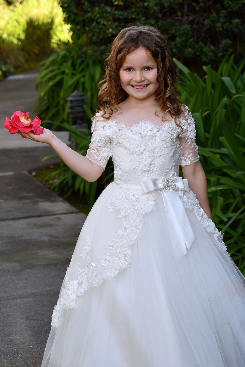 most beautiful flower girl dresses