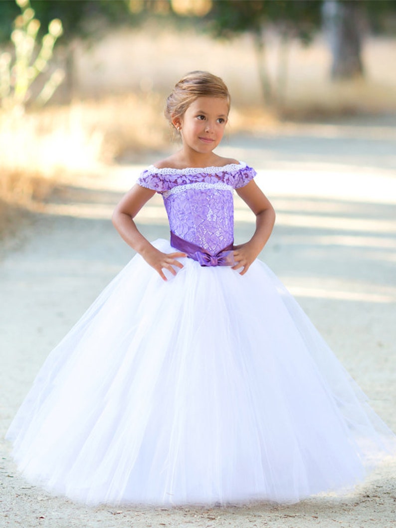 Flower Girl Dress Purple or Lavender