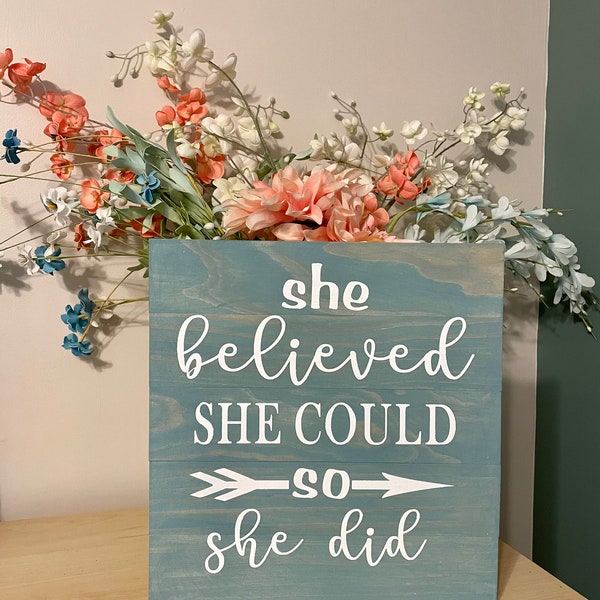 She believed She Could So She Did. Inspirational Quotes. Women Quotes. Quotes to Live By . Cancer Quotes.