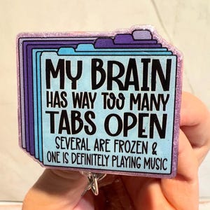 Funny Quotes and more Badge Reel - Retractable ID Holder