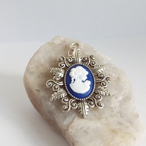 Historically Inspired Small Cameo Pendant