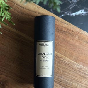 Talc-Free Magnesium Body Powder: Natural Deodorant Powder